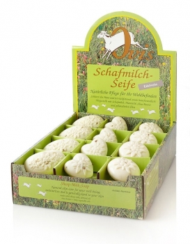 Seife Schafmilch Edelweiss 3fach sort. Display